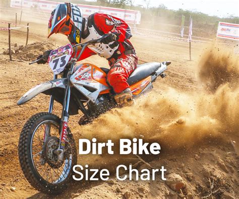 Dirt Bike Size Chart: Choosing One for Your Age & Height - MotoShark.com (2022)