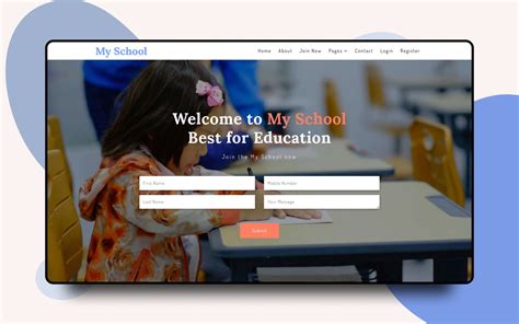 My School Education Website Template » W3Layouts