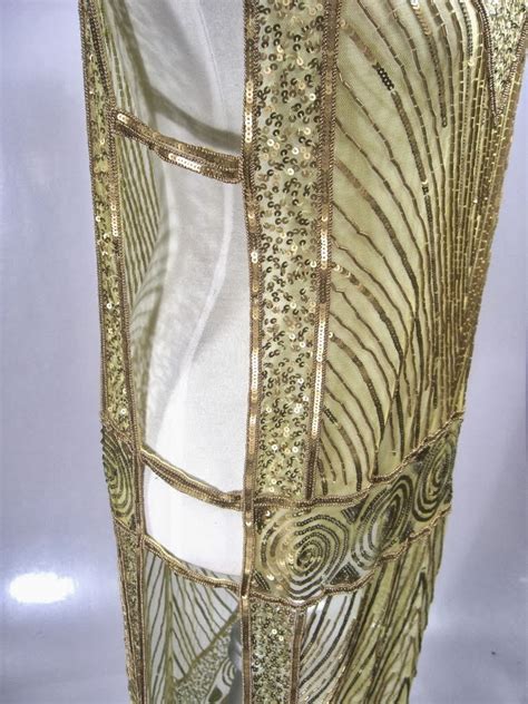 All The Pretty Dresses: 1920's Tabard Gold Gown