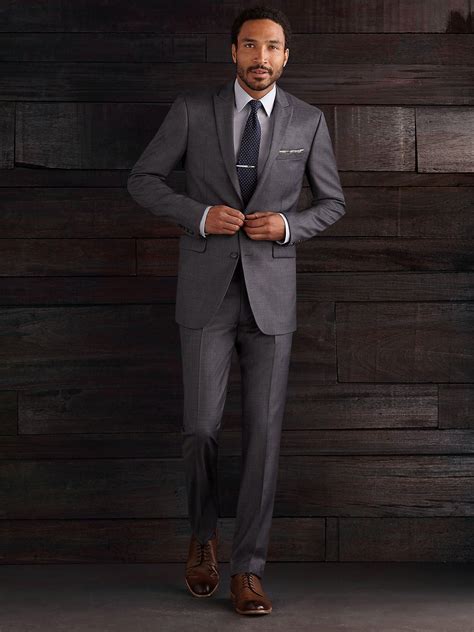 Smooth Silvers - Evening/Formal | Men's Wearhouse | Slim fit men, Wedding suits men, Mens wearhouse