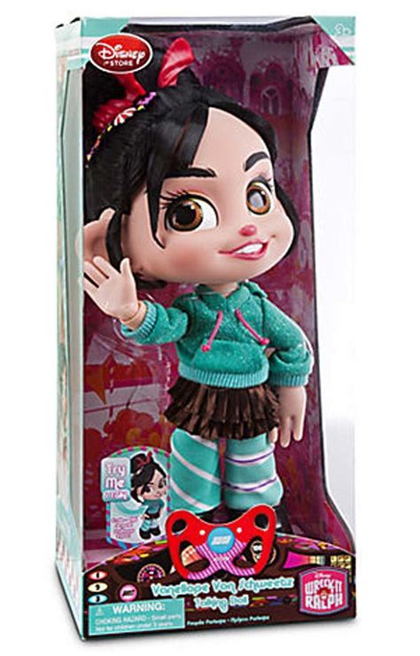 Thinkway Toys Wreck It Ralph Vanellope Von Schweetz Sugar Rush Doll ...