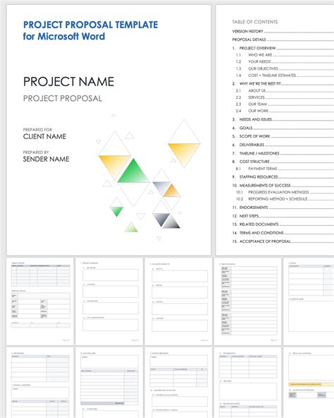 Free Microsoft Word Project Proposal Templates | Smartsheet