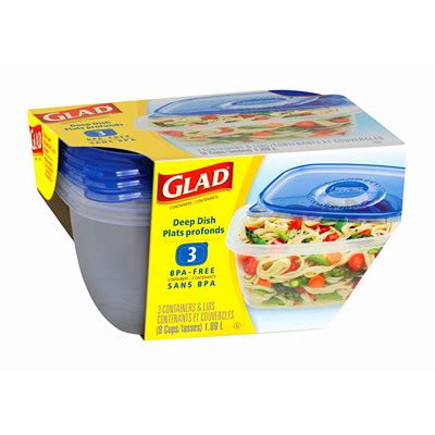 Glad Food Storage Containers and Lids | Grand & Toy