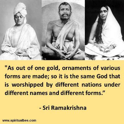 Powerful Sri Ramakrishna Quotes on Oneness of God & Communal Harmony – The Spiritual Bee