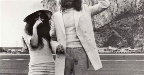 John Lennon and Yoko Ono’s wedding in Gibraltar, March 20, 1969 ...