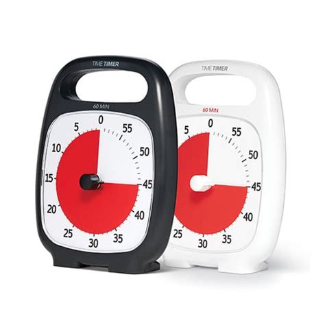 PLUS - 60 minute timer White by Time Timer | Special Needs Resources