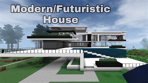 i built a Modern House in Mini Block Craft (16x Speed) - YouTube