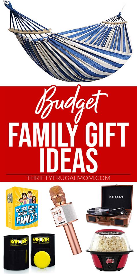 25 Frugal Family Gifts that Cost $45 or Less - Thrifty Frugal Mom