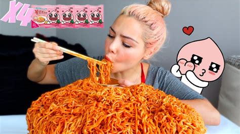 NEW CARBO FIRE NOODLE (LIMITED EDITION) 먹방 MUKBANG & HOTDOG ⅳ ...