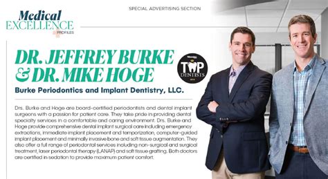 Meet The Doctors - Burke Periodontics & Implant Dentistry