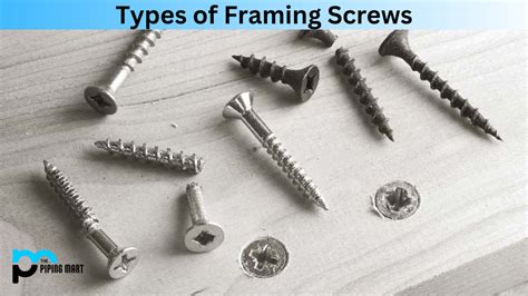 7 Types of Framing Screws and Their Uses