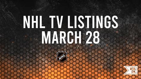 How to Watch NHL Games Today on TV and Live Streaming - March 29 | RealGM