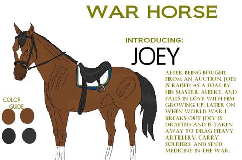 WAR HORSE: Joey by FabledxTruth on DeviantArt