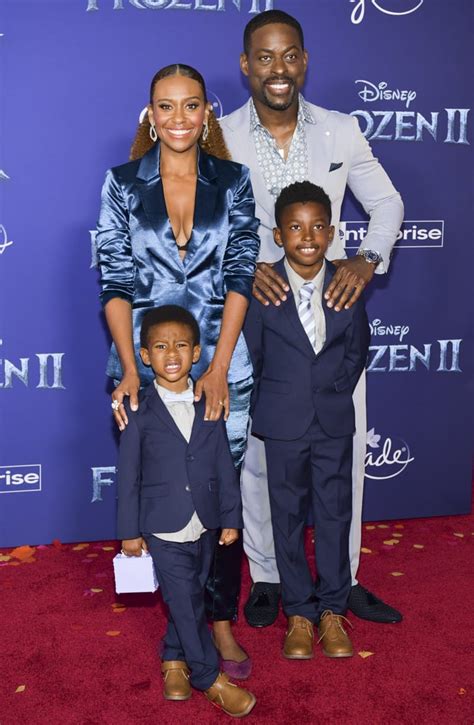 Sterling K. Brown With Family at Frozen 2 Premiere Photos | POPSUGAR Celebrity