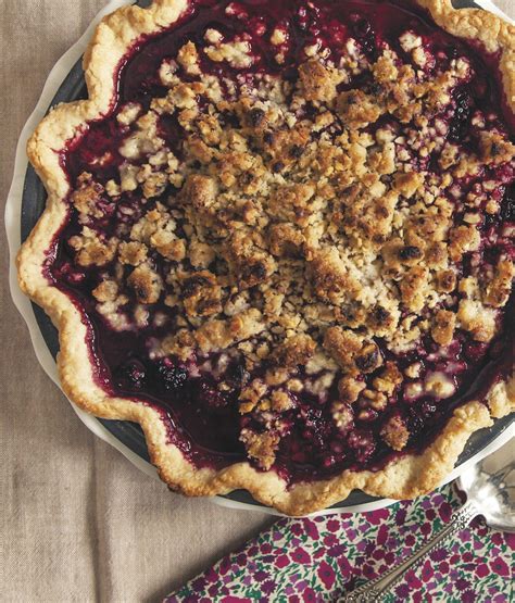 Get a lesson from the ultimate Pie School: Marionberry Pie with Hazelnut Crumble. Details all ...