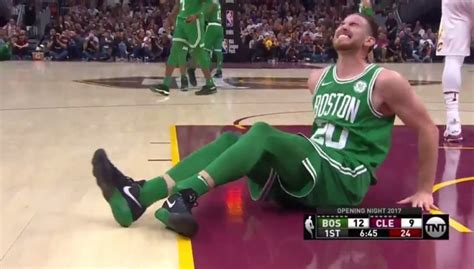 Video: Gordon Hayward Breaks Leg in Season-Opener vs. Cavs - Cavaliers Nation