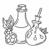 Potion Coloring Page  Pagescom sketch template