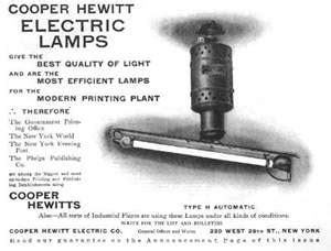 The Mercury Vapor Lamp - How it works & history