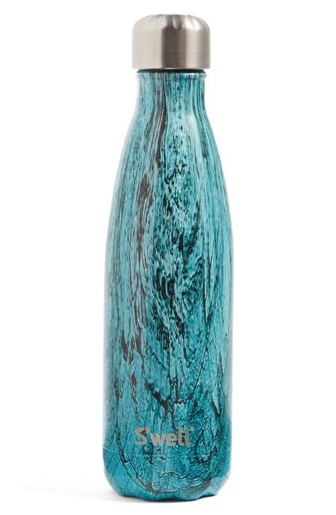 S'well Teal Wood Insulated Stainless Steel Water Bottle | Nordstrom