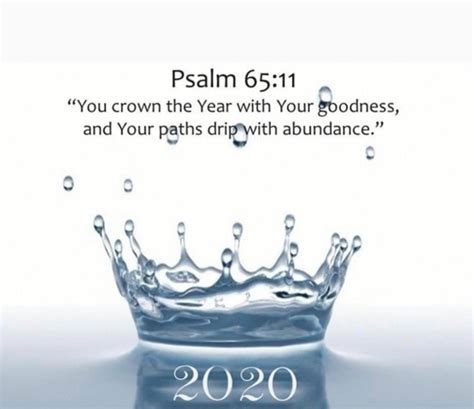 Abundance and Goodness: Psalm 65:11