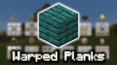 Warped Planks - Wiki Guide - 9Minecraft.Net