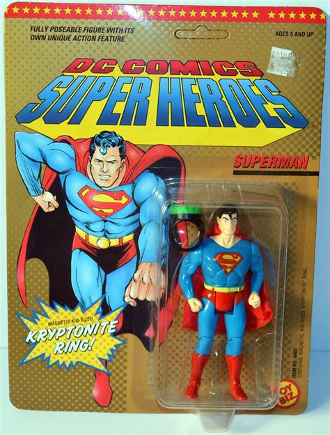 1989 Superman (DC Comics Super Heroes) by Toy Biz | Superman action figure, Superman figure ...