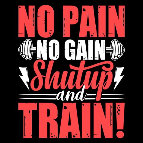 Typography gym fitness quote t shirt design, motivational quotes for workout, Bodybuilding ...