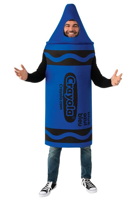 Adult Crayola Blue Crayon Costume