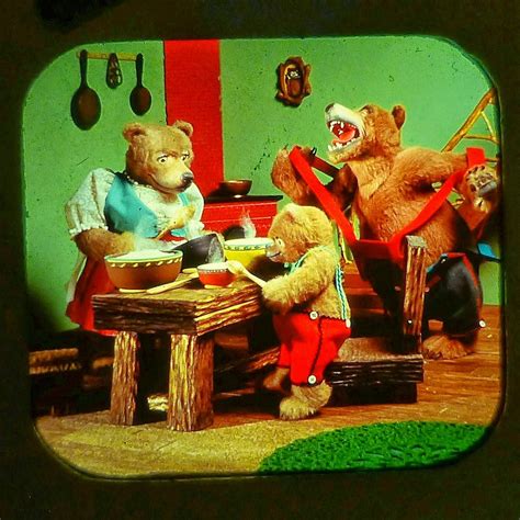 Lance Cardinal Creations: "GOLDILOCKS AND THE THREE BEARS" VINTAGE VIEW-MASTER REELS