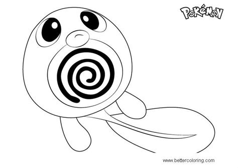 Poliwag from Pokemon Coloring Pages - Free Printable Coloring Pages