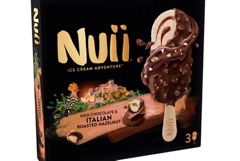 Nuii Debuts Milk Chocolate & Italian Roasted Hazelnut Ice Cream Sticks ...