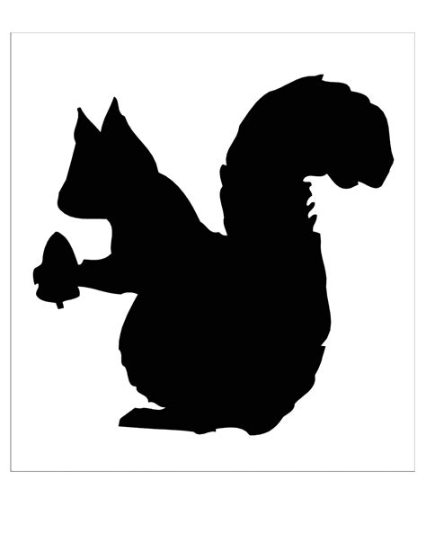 Squirrel Silhouette Svg Free - 1238+ Crafter Files - Free Download SVG ...