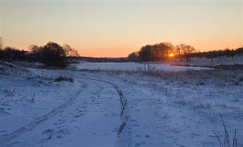 Frosty Morning Landscape Stock Photo - Download Image Now - iStock