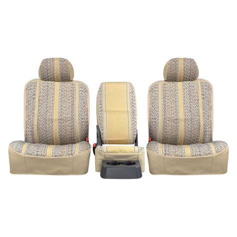 Northwest Seat Covers® 1667PR1932 - WorkPro™ Saddle Blanket™ 2nd Row Tan Custom Seat Covers