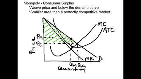 Monopoly Graph Consumer Surplus