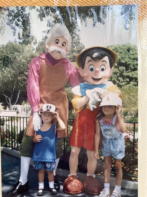 Pinocchio and Geppetto 1992 : r/Disneyland