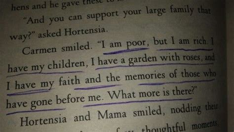 Quote from Esperanza Rising by Pam Munoz Ryan. This is so very true. We are all much richer than ...