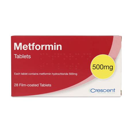 Metformin 500mg Tablets – Crescent Pharma