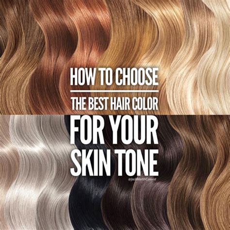 How To Choose The Best Haircolor for Skin Tone - Behindthechair.com