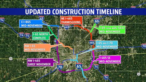 INDOT: Interstate construction around Indy to last into November | Fox 59