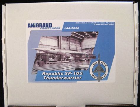 1/72 Anigrand REPUBLIC XF-103 THUNDERWARRIOR Prototype Jet Fighter | eBay