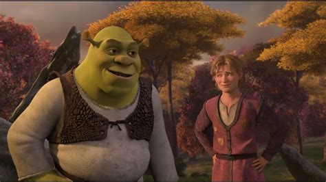 Shrek the Third (2007) Shrek and His Friends Talks to Merlin Scene ...