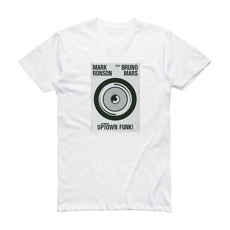 Bruno Mars Uptown Funk Album Cover T-Shirt White – ALBUM COVER T-SHIRTS