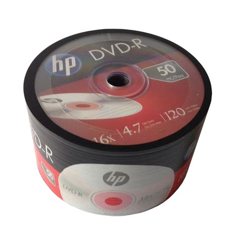 HP DVD-R 16x 4.7GB 120min (50PK) - Xtreme eDeals