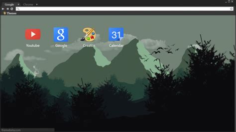 Dark theme Chrome Theme - ThemeBeta