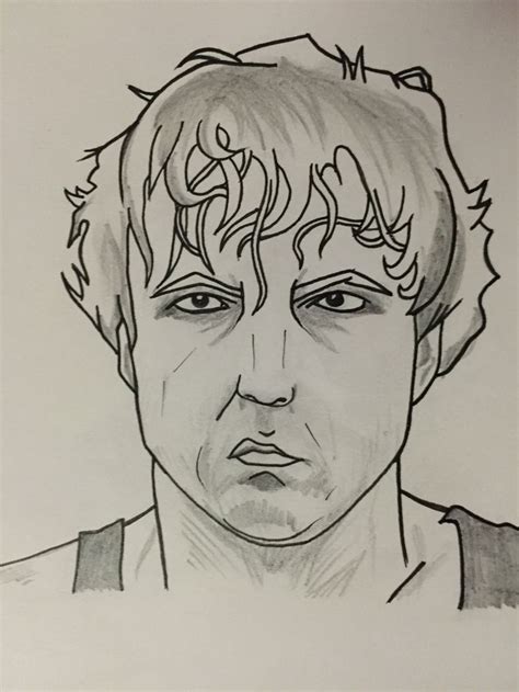 Dean Ambrose from wwe - The lunatic fringe | Drawings, Pencil drawings, Art