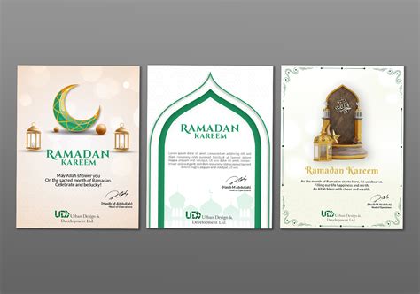 Ramadan Kareem Card Design :: Behance