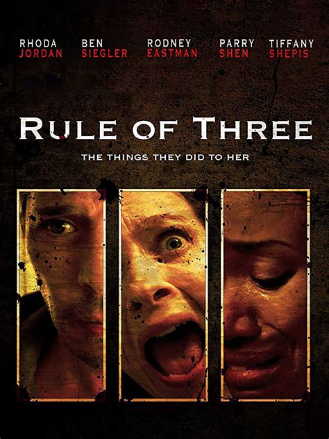 Rule of Three - Movie Reviews