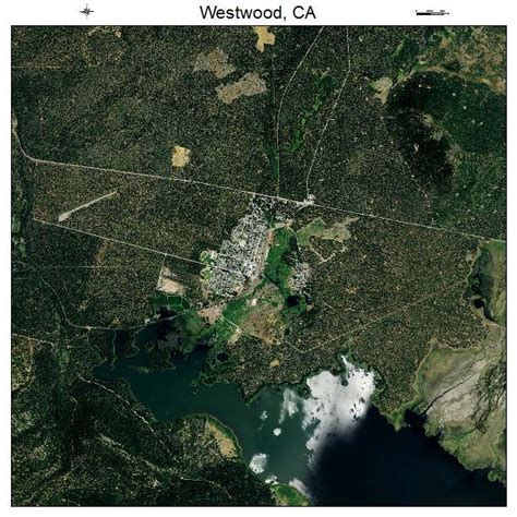 Aerial Photography Map of Westwood, CA California