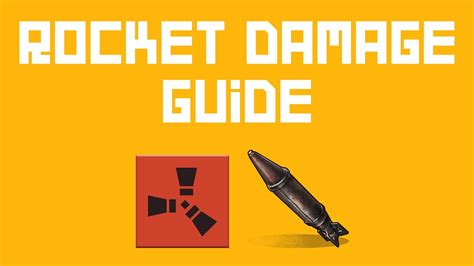 A GUIDE TO ROCKET DAMAGE | Rust Raiding Guides - YouTube